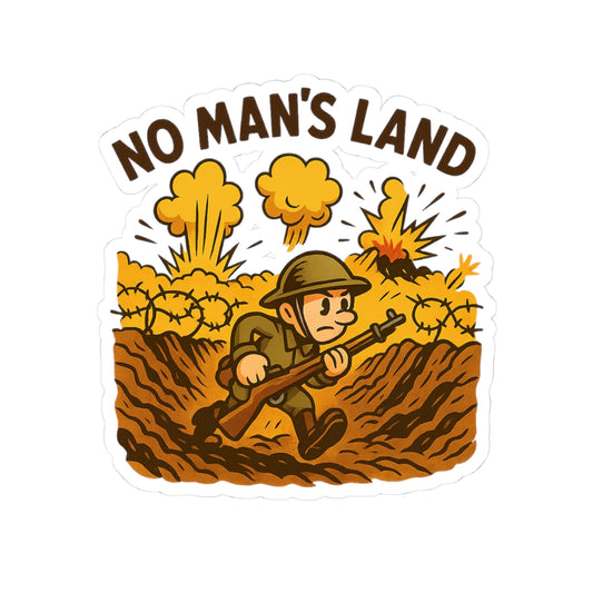 No Man's Land Sticker